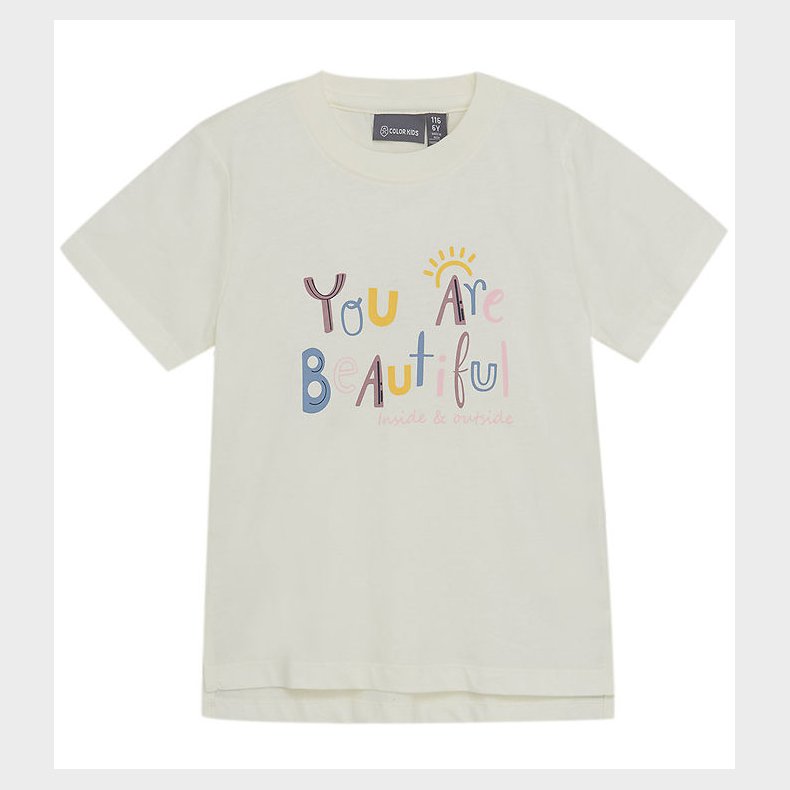 Color Kids T-shirt - Snow White m. Print