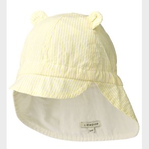 Liewood Solhat - Gorm - Vendbar - Stripe Lemonade/Creme De La Cr