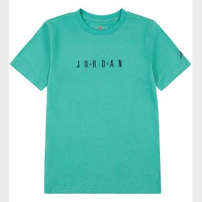 Jordan T-shirt - Washed Teal m. Print