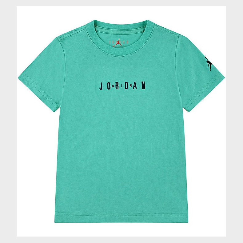Jordan T-shirt - Washed Teal m. Print