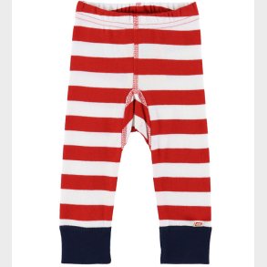 Katvig Leggings - Rd/Hvid Stribet
