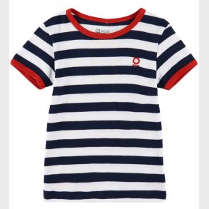 Katvig T-shirt - Navy/Hvid Stribet
