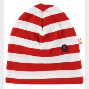 Katvig Hue - Rd/Hvid Stribet