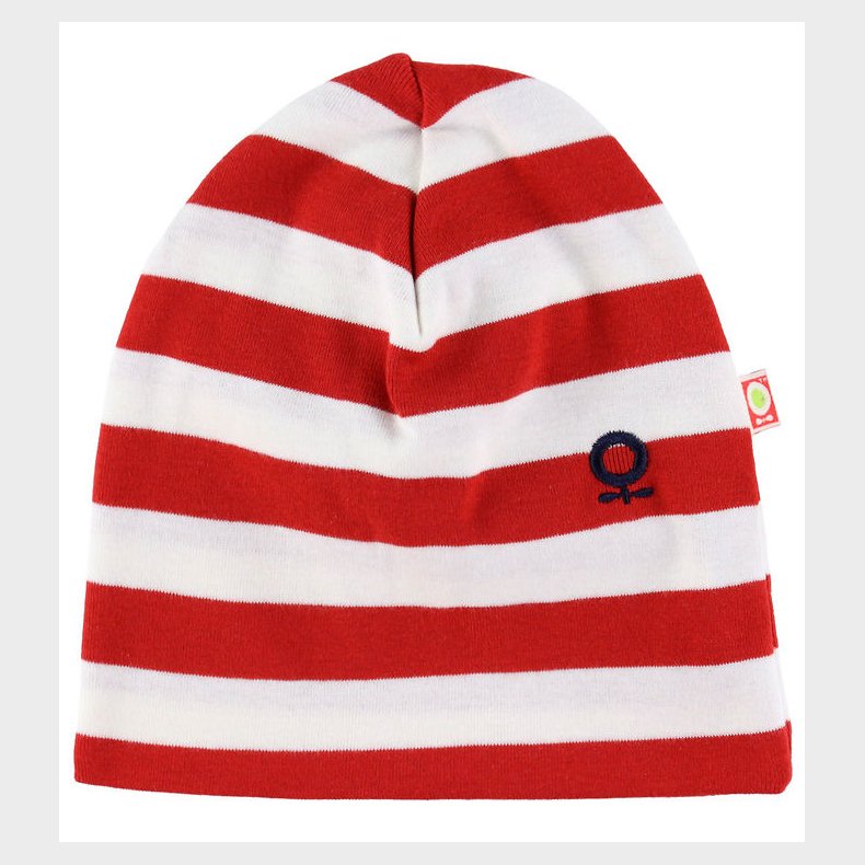 Katvig Hue - Rd/Hvid Stribet