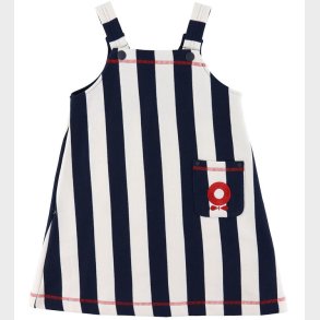 Katvig Kjole - Navy/Hvidstribet