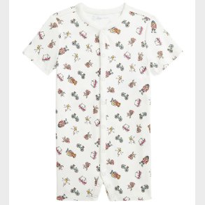 Polo Ralph Lauren Sommedragt - Hvid m. Print