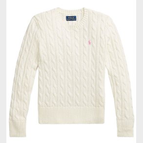 Polo Ralph Lauren Bluse - Strik - Hvid