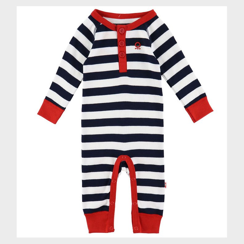 Katvig Heldragt - Navy/Hvidstribet