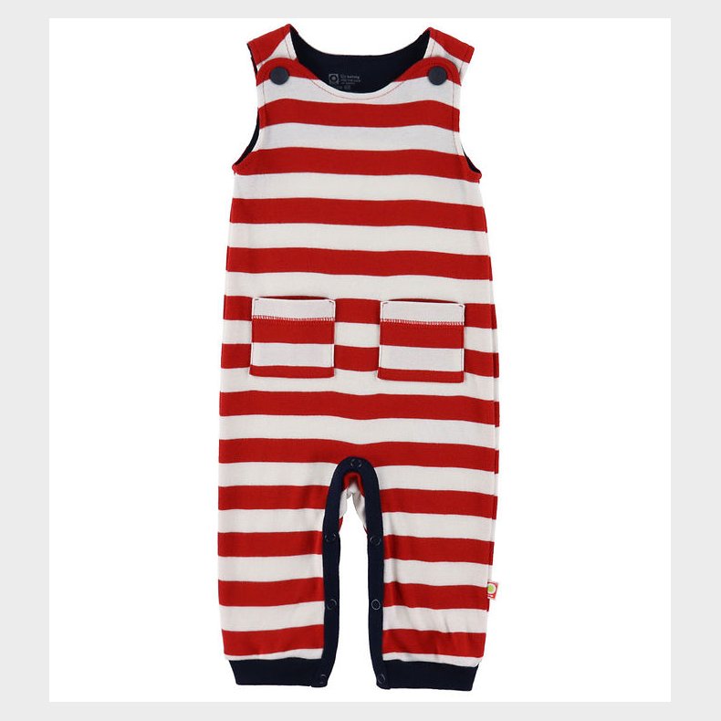 Katvig Smkbukser - Rd/Hvidstribet