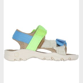 Bisgaard Sandaler - Nico - Bright Blue/Green