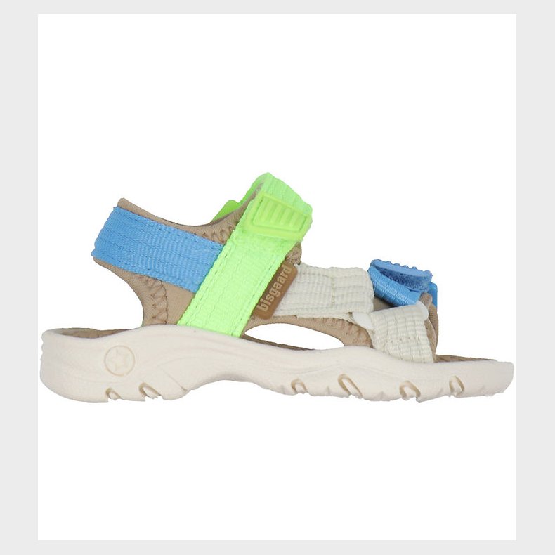 Bisgaard Sandaler - Nico - Bright Blue/Green