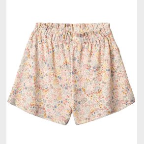 Wheat Shorts - Sandy - Bright Flowers
