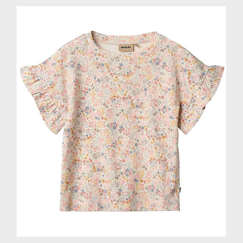 Wheat T-shirt - Ally - Bright Flowers