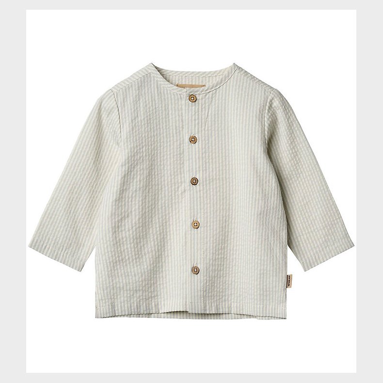 Wheat Skjorte - Shelby - Summer Blue Stripe