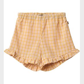 Wheat Shorts - Camille - Yellow Check