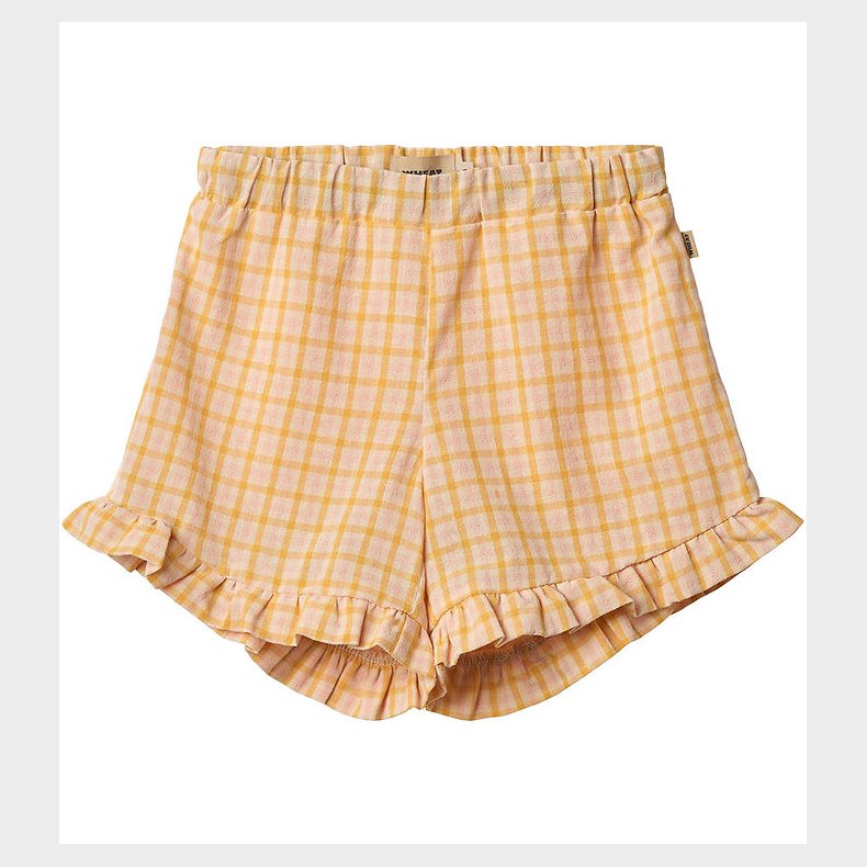Wheat Shorts - Camille - Yellow Check