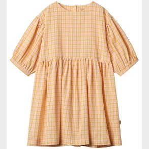 Wheat Kjole - Magda - Yellow Check