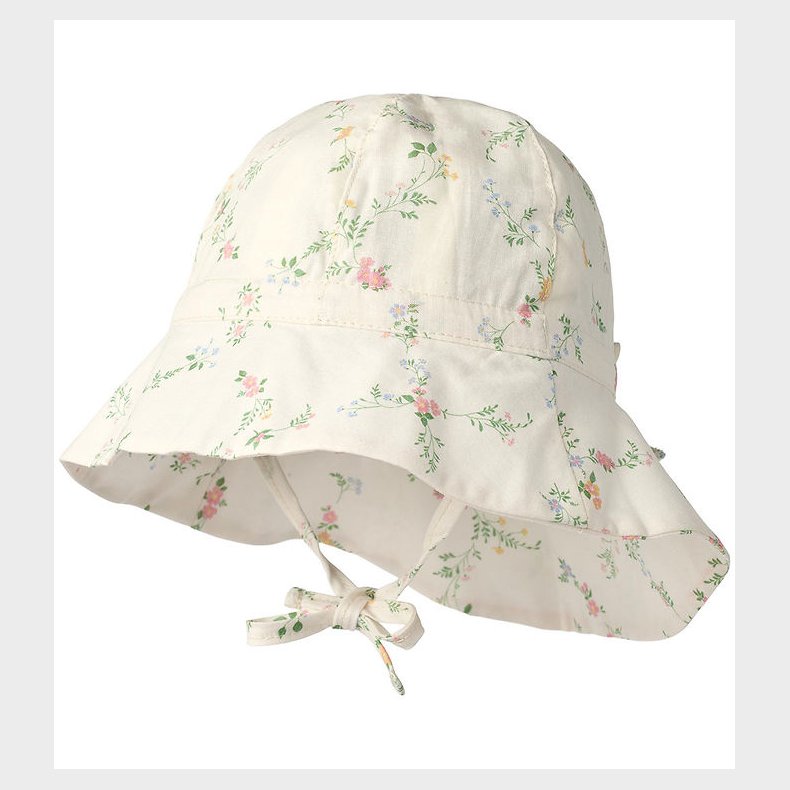 Wheat Solhat - Chloe - Ivory Checked Flowers