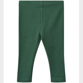 Wheat Leggings - Rib - Jules - M�rkegr�n