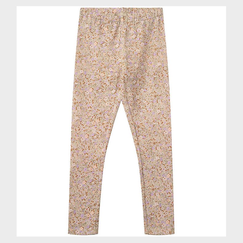 Wheat Leggings - Jules - Lilac Flower Meadow