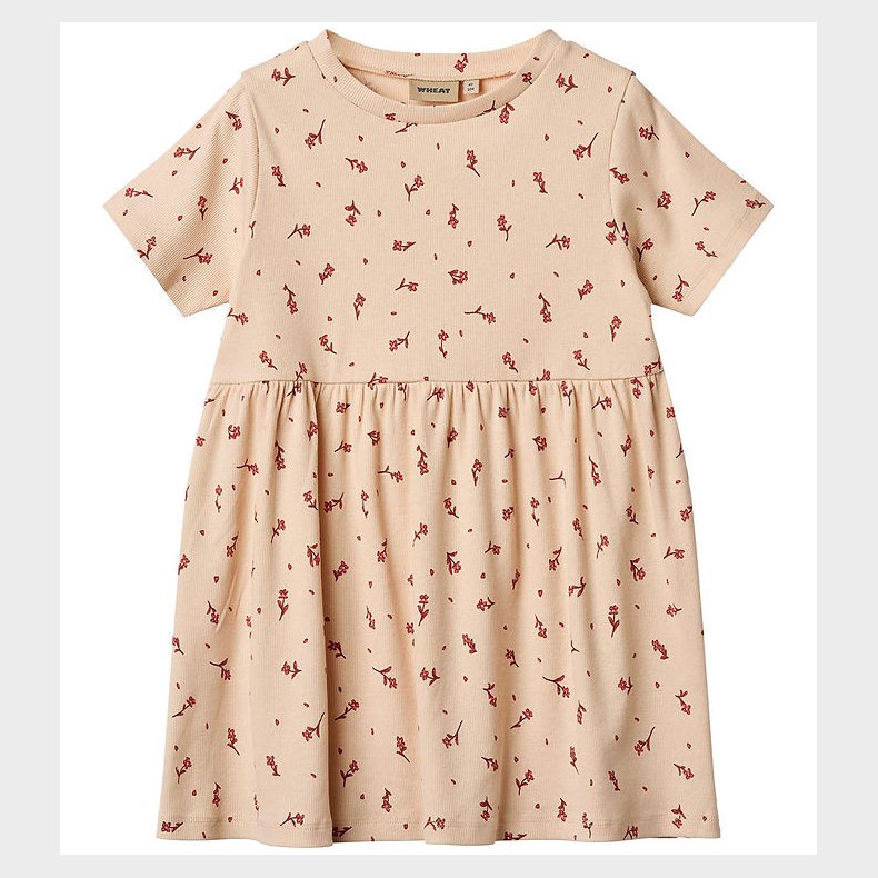 Wheat Kjole - Rib - Anna - Rose Water Flowers