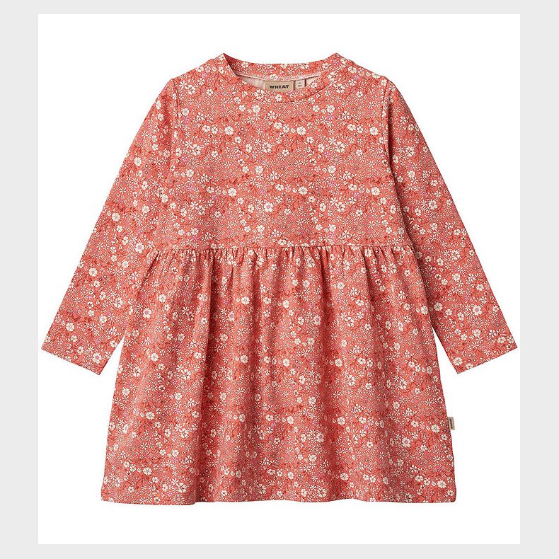 Wheat Kjole - Sessa - Coral Flowers