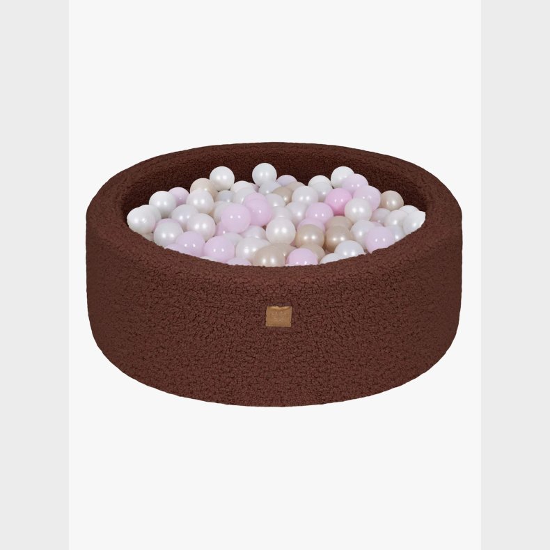 MeowBaby Bearly  Rundt Boldbassin, Dark Brown