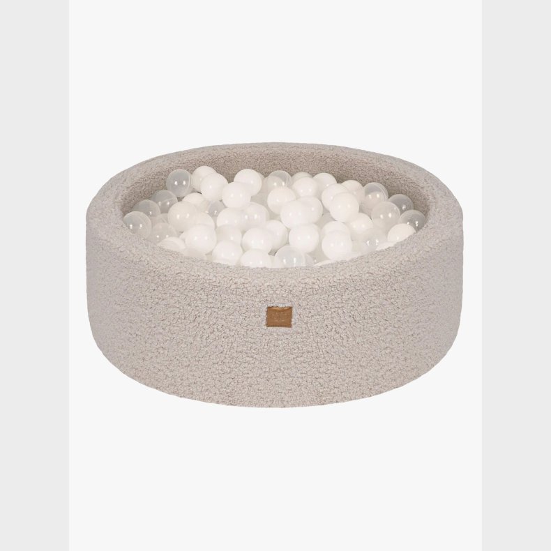 MeowBaby Bearly  Rundt Boldbassin, Light Grey