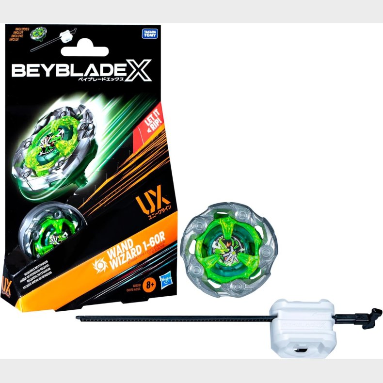 Beyblade Green Wand Wizard Spinner