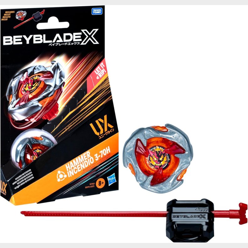 Beyblade Hammer Incendio Spinner