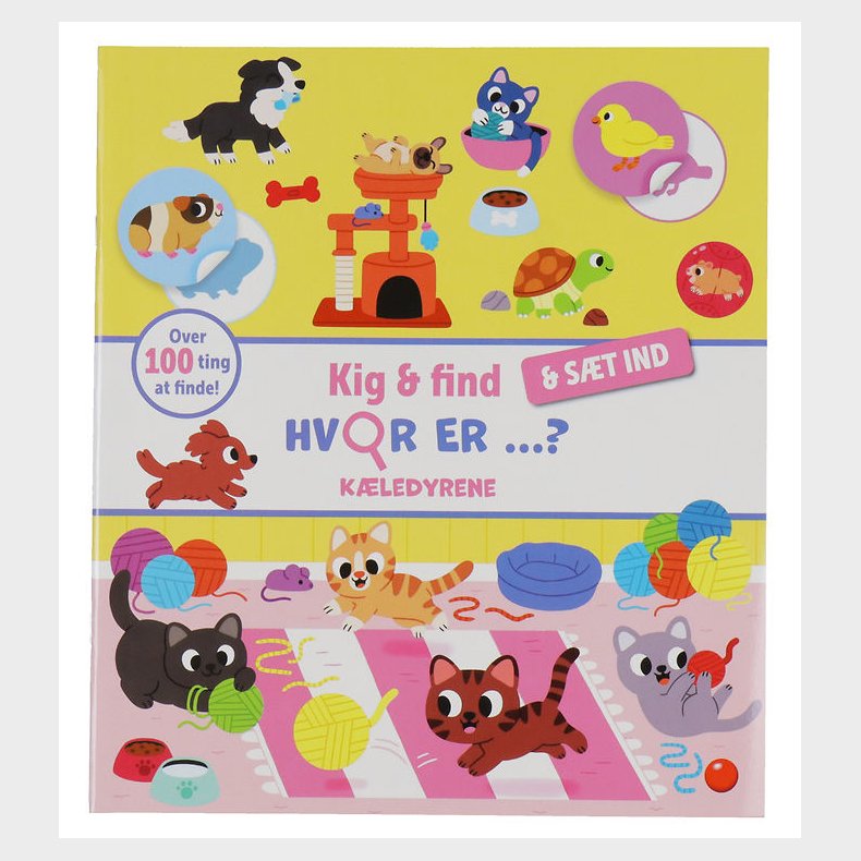 Forlagte Bolden Bog - Kig og find og st ind: Hvor er KLEDYRENE