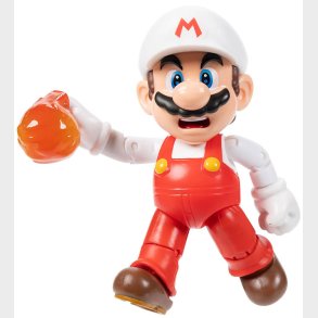 Super Mario Figur - 10 cm - Fire Mario