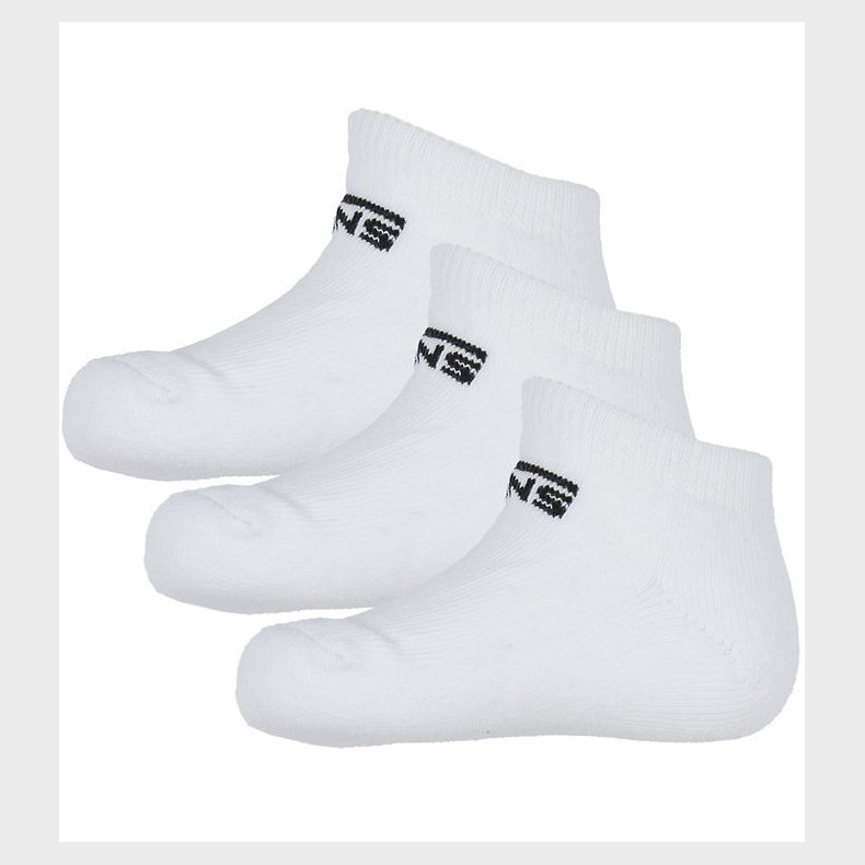 Vans Strmper - 3-pak - Classic Kick Toddler - Hvid