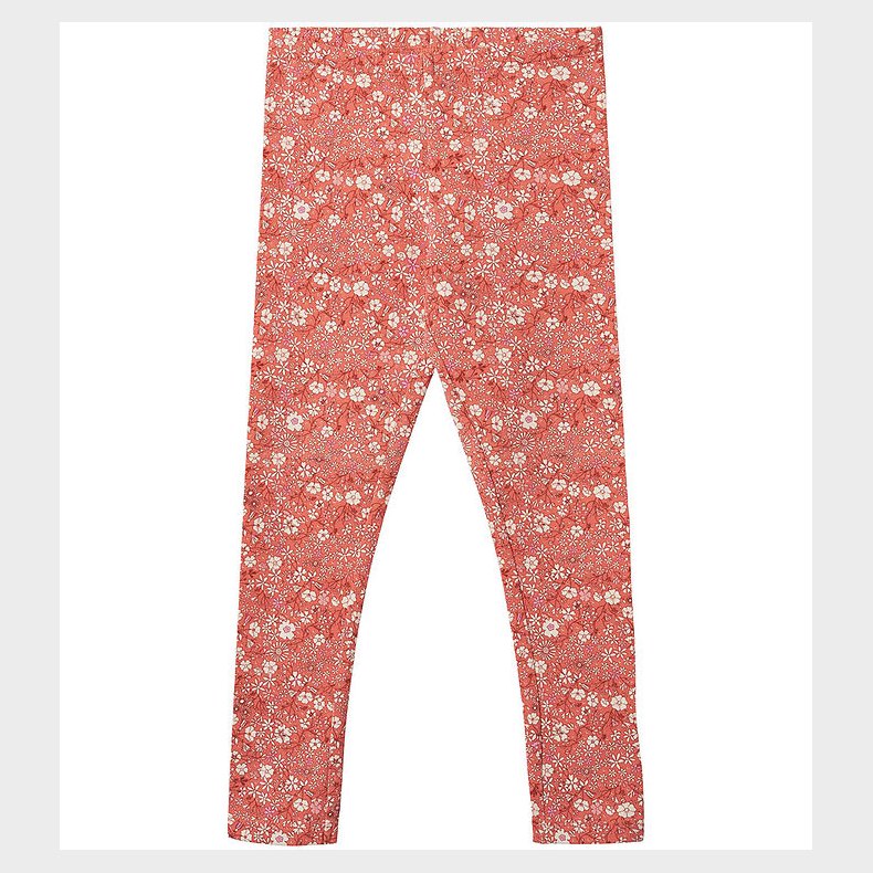 Wheat Leggings - Jules - Coral Flowers