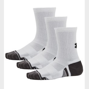 Under Armour Strmper - 3-pak - Hvid m. Gr