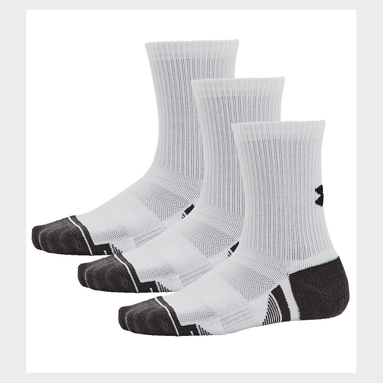 Under Armour Strmper - 3-pak - Hvid m. Gr