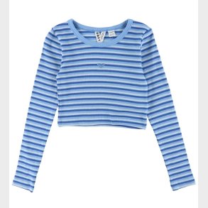 Roxy Bluse - Cropped - Rib - Hey Yeah Yeah - Dazzling Blue Party