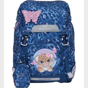 Beckmann Skoletaske - Classic - Cheetah - Mrkebl