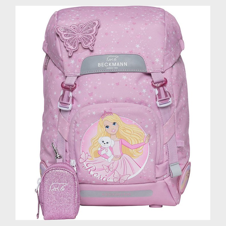 Beckmann Skoletaske - Classic - Rosie - Pink