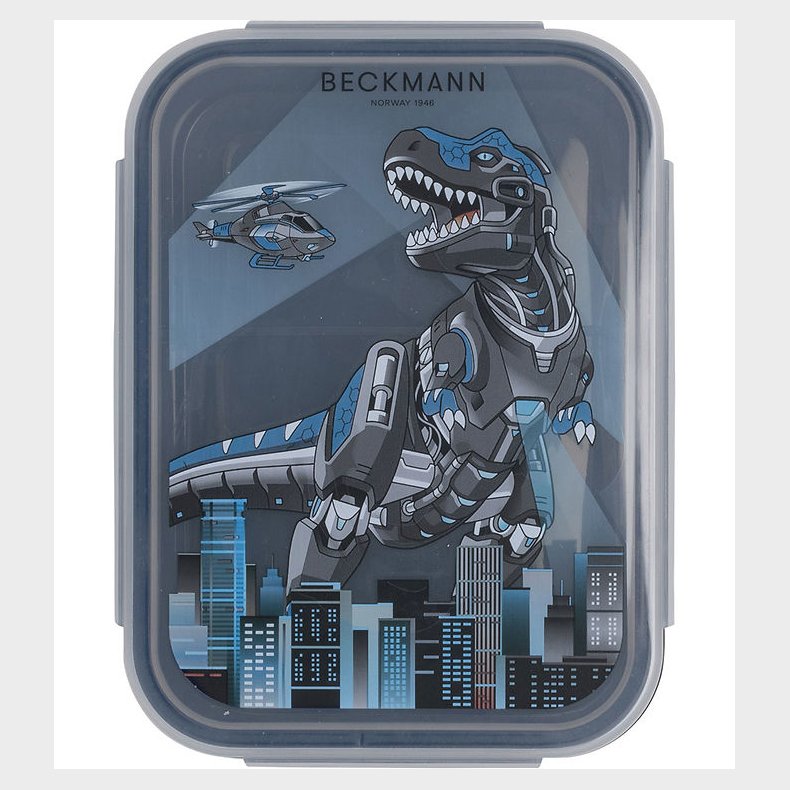 Beckmann Madkasse - Tech Rex - Sort