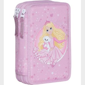 Beckmann Penalhus m. Indhold - Rosie - Pink