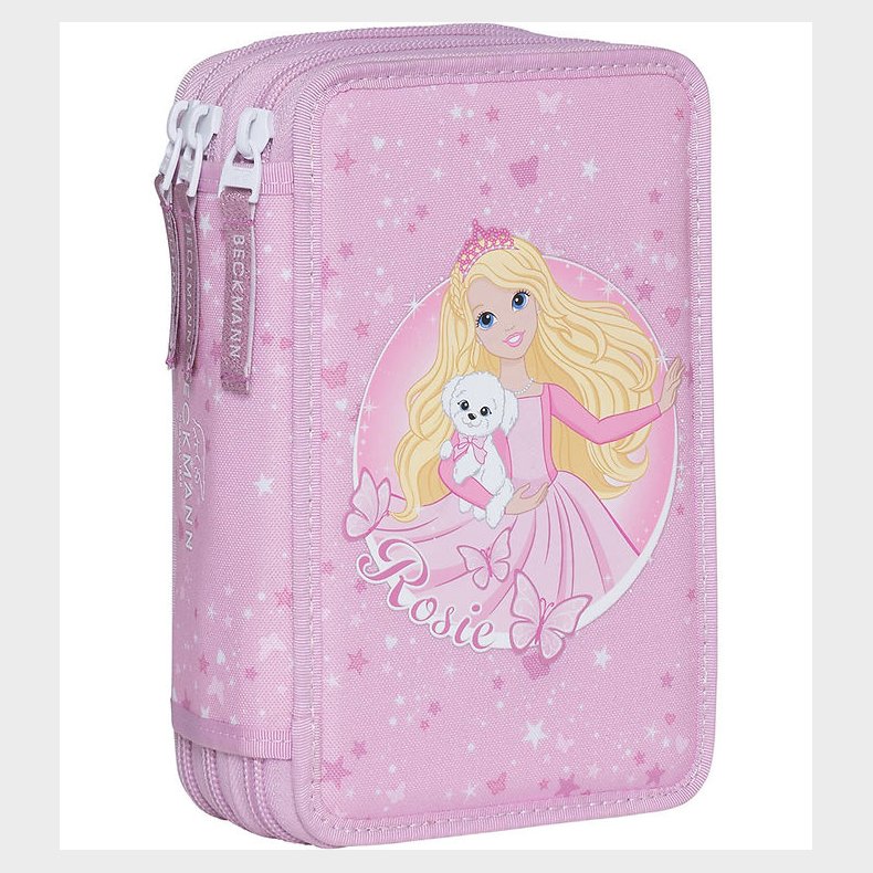 Beckmann Penalhus m. Indhold - Rosie - Pink