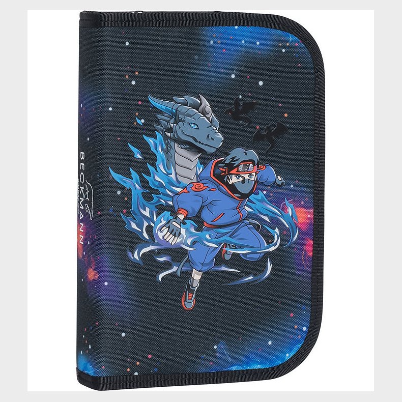 Beckmann Penalhus m. Indhold - Ninja Elements - Sort