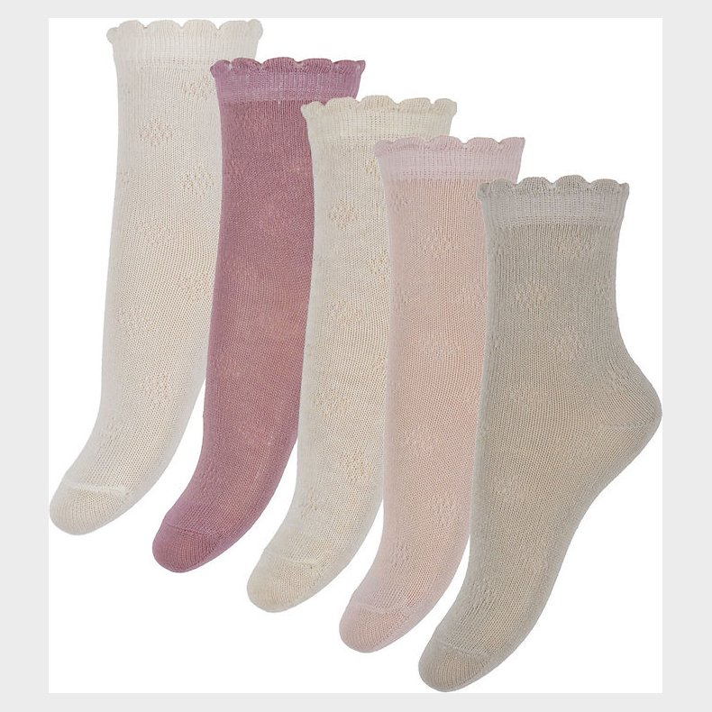 Minymo Str�mper - 5-pak - Shell m. Hulm�nster