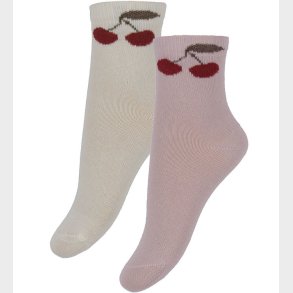 Minymo Str�mper - 2-pak - Shell m. Kirseb�r