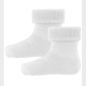 Minymo Str�mper - 2-Pak - Terry - White