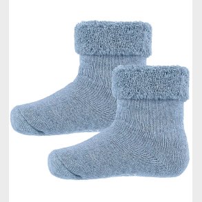 Minymo Str�mper - 2-Pak - Terry - Winter Sky