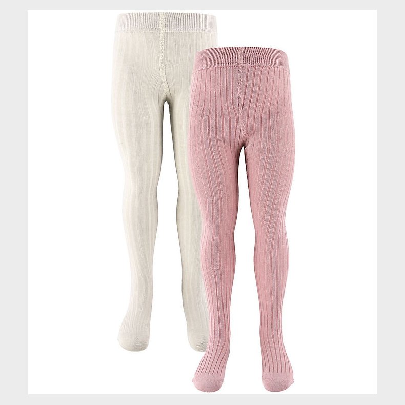 Minymo Str�mpebukser - 2-Pak - Rib - Ash Rose