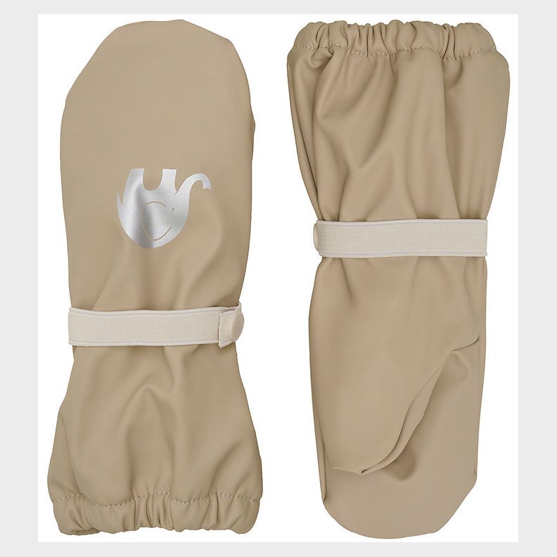 CeLaVi Luffer m. Fleece - PU - White Pepper