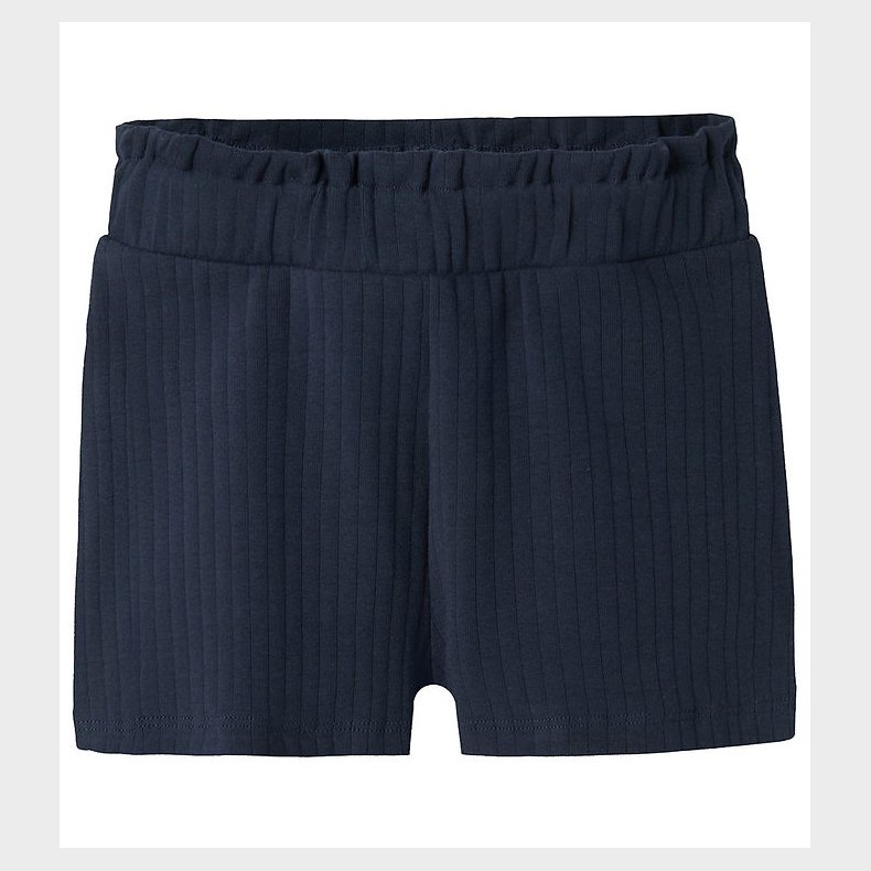 Name It Shorts - Rib - Noos - NmfSurajali - Dark Sapphire